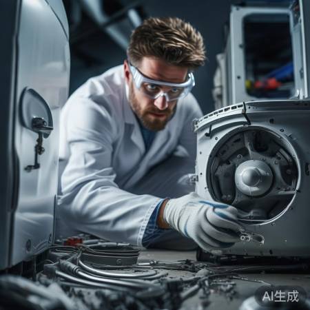 检查洗衣机排水泵