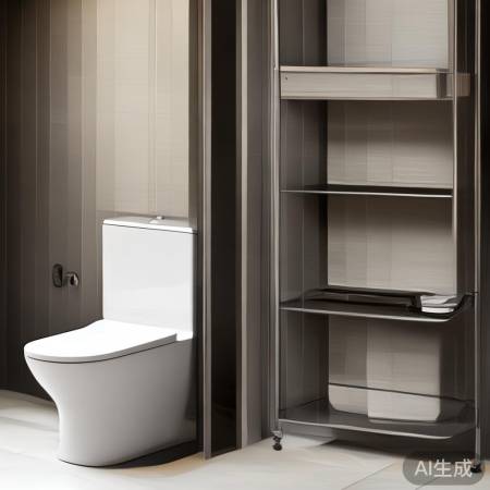 轻巧置物架，马桶缝隙好搭档