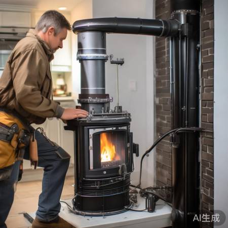 集成灶烟筒安装六步，牢固连接是