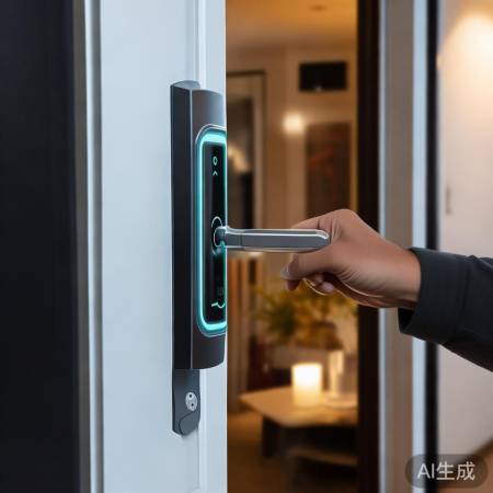 指纹开锁，安全便捷