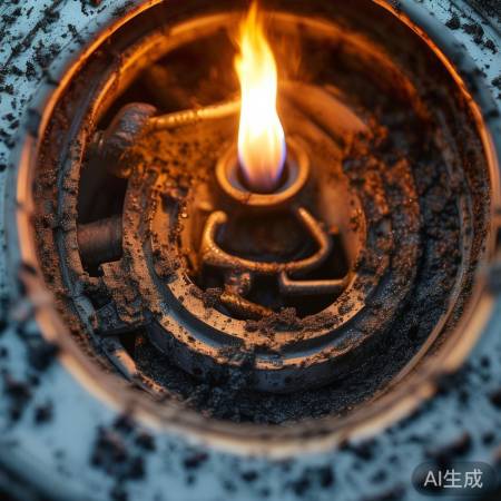 热水器积碳导致噪音