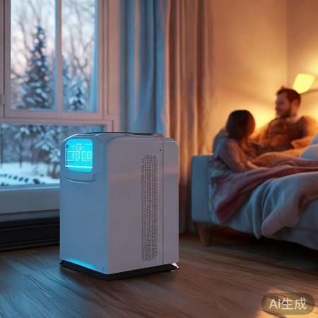 节能空气能供热，温暖又省电