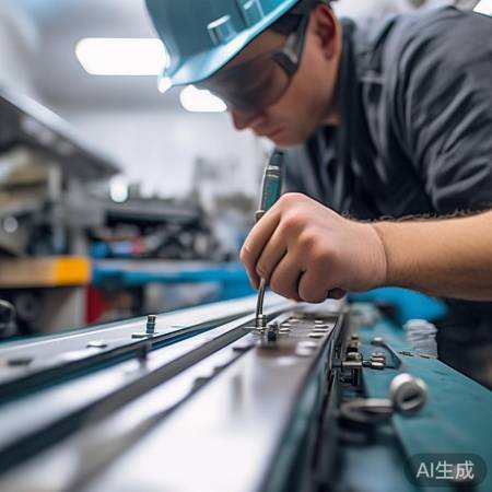 固定轨道,确保牢固