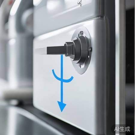 热水器箭头指冷水/热水