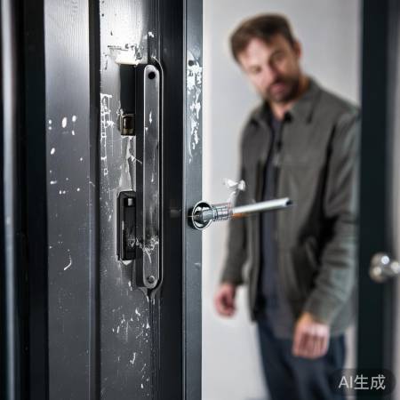 防盗门选锁要谨慎