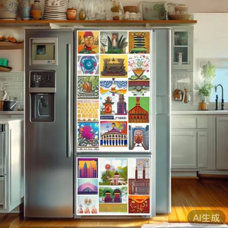环保冰箱贴，文化收藏福音