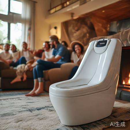 “智能马桶大座圈，生活新享受”