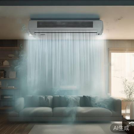 空调向上吹，快速降温