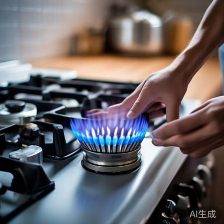 调火焰大小，防火灾浪费