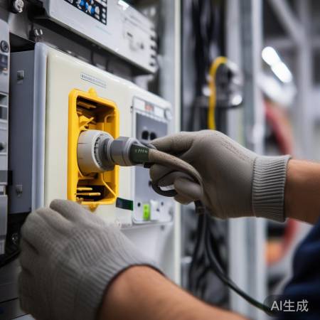 连接电源线，注意安全