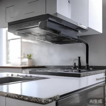 “集成灶油烟机高度65-75c