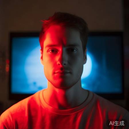 光线颜色影响人脸色泽