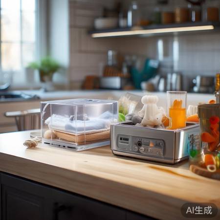 Kub消毒柜，清洗晾干第一步