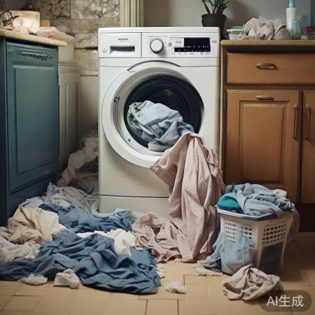 洗衣机容量有限，勿当垃圾桶