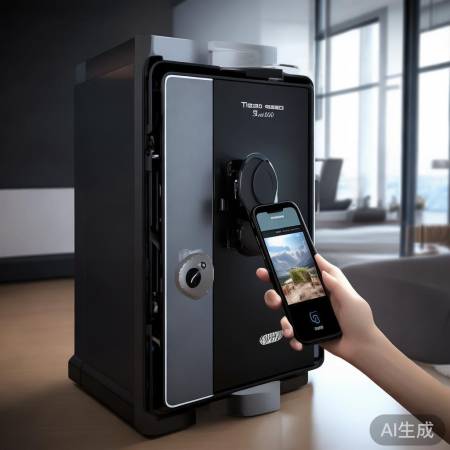 智能虎牌保险柜，远程控制指纹解
