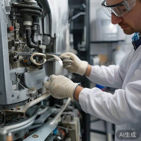 检查并更换壁挂炉密封圈