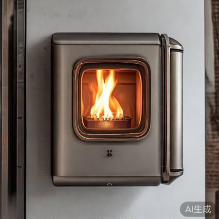 现代壁挂炉装饰,工业风暖意浓