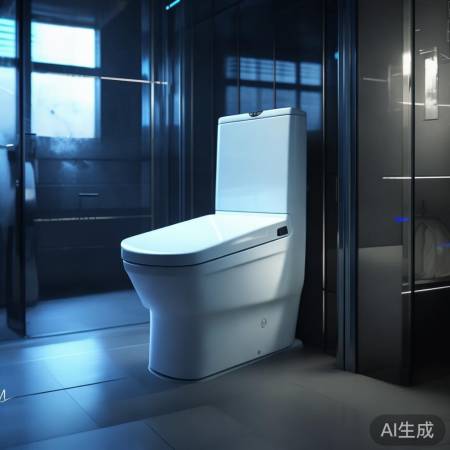 智能暗装水箱马桶，科技舒适结合