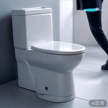 智能马桶自动冲水，省时又省力
