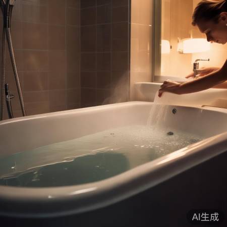 洗澡先蓄水，水温更舒适