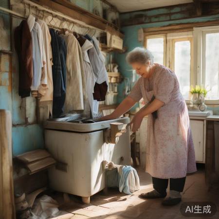 老式水泥洗衣机使用指南