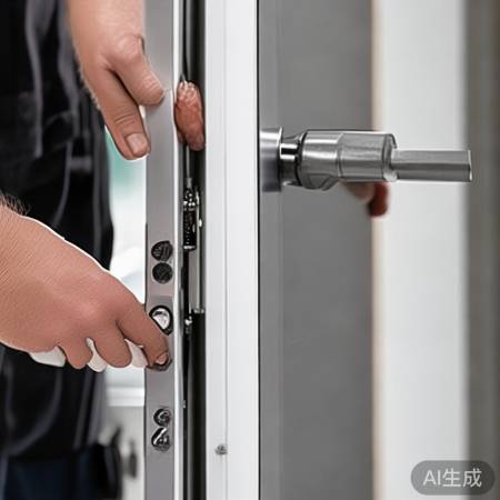 指纹锁安装需遵说明书