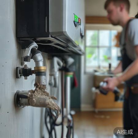 壁挂炉熄火：检查供气管道