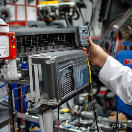 空调保护启动，散热或压力检查