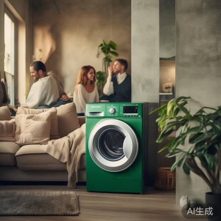 日立绿皮洗衣机轻松家务