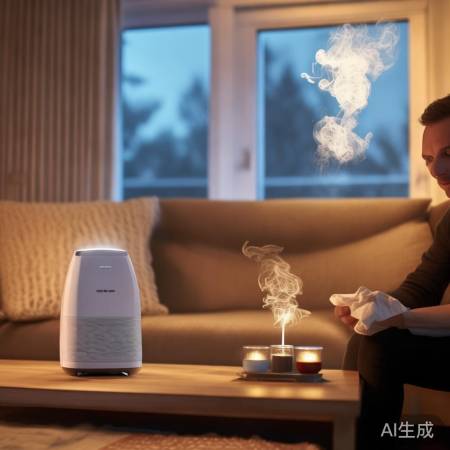“空调房内置净化器，缓解喉咙不