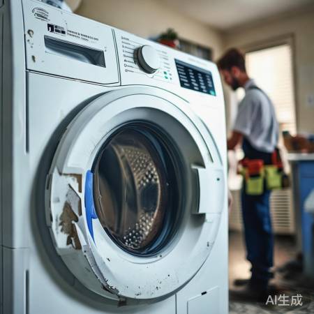 洗衣机故障，找售后解决