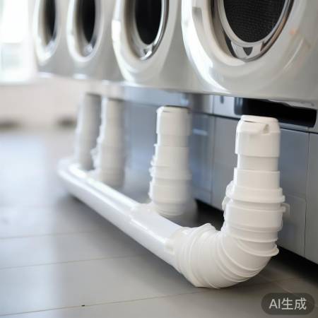 洗衣机接口清洁，或已使用久