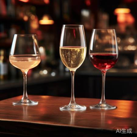 鸡尾酒杯展现魅力