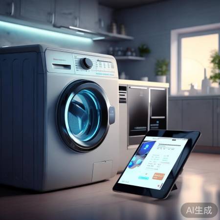 智能洗衣机，远程操控方便