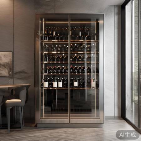 红酒柜与餐厅风格协调