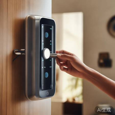智能锁需电源，操作易解决