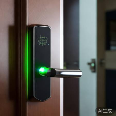 指纹锁双重保险，安全可靠