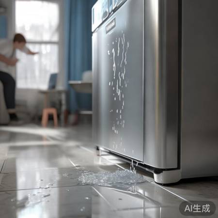海信冰箱底部漏水？