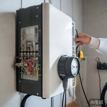 壁挂炉5E4故障,检查燃气压力