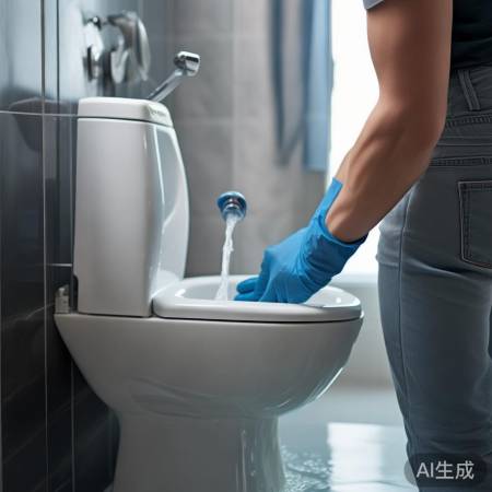 “马桶堵塞原因及解决法”