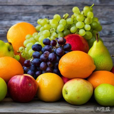 “水果摆件：色彩搭配有技巧”