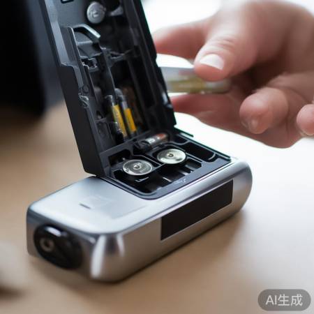 指纹锁换电池步骤