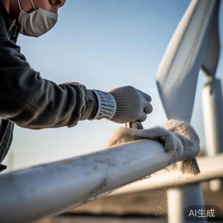 清洁风叶，刷抹结合