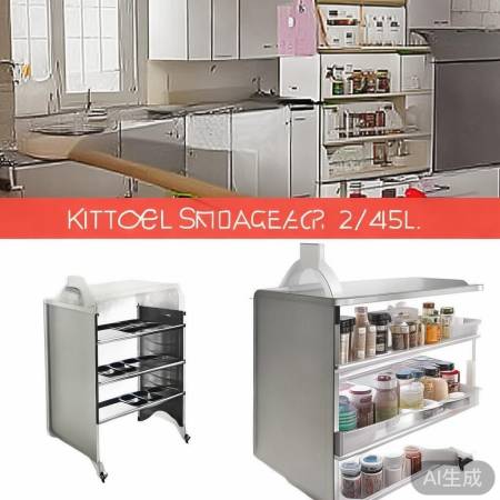 厨房空间小,选多功能折叠架