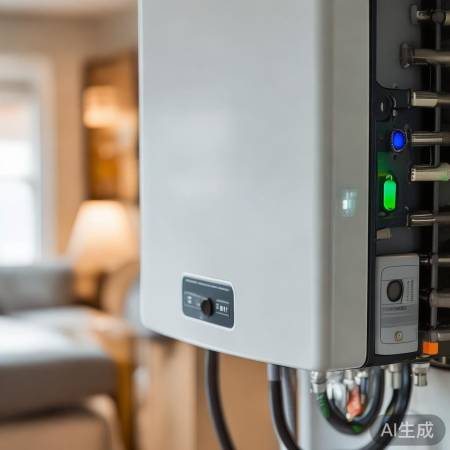 检查壁挂炉安装，确保安全运行。