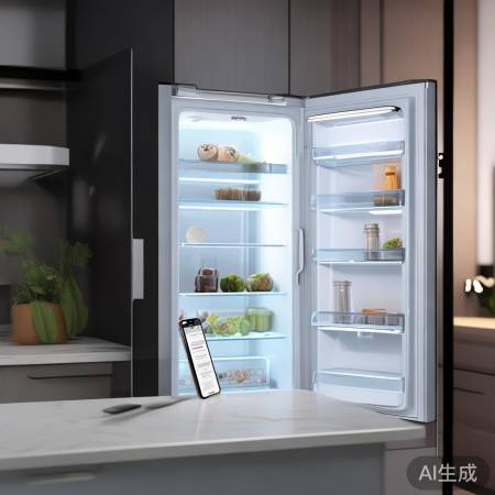 美的冰箱:智能照明,远程控温