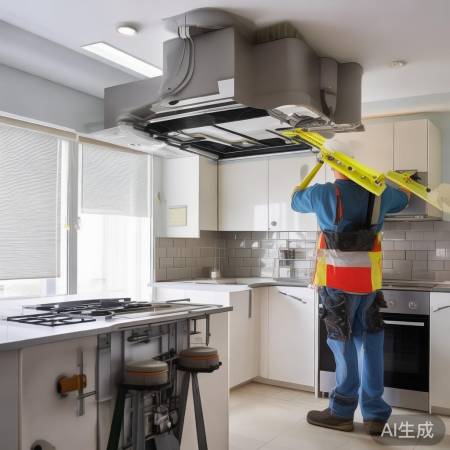 通风检查,确保平稳安装