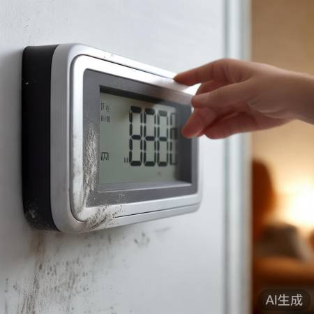 壁挂炉温控器,清洁恢复灵敏