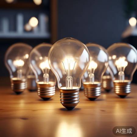 选低功率灯泡，节能环保