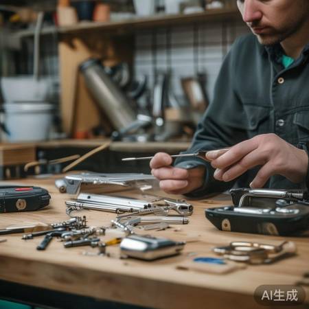 准备螺丝刀、扳手、电钻等工具安